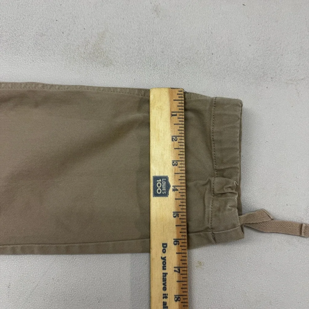 Banana Republic Traveler Cargo Pants Mens 30R Khaki Tan Tapered Stretch Utility